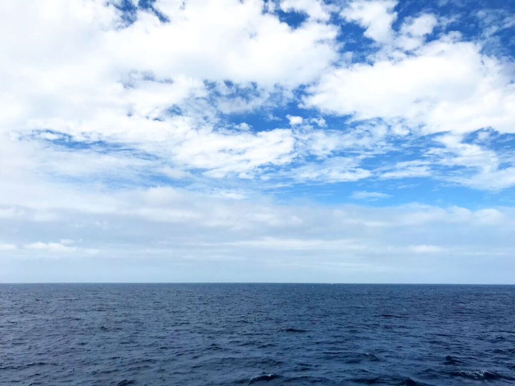 綺麗な沖縄の海